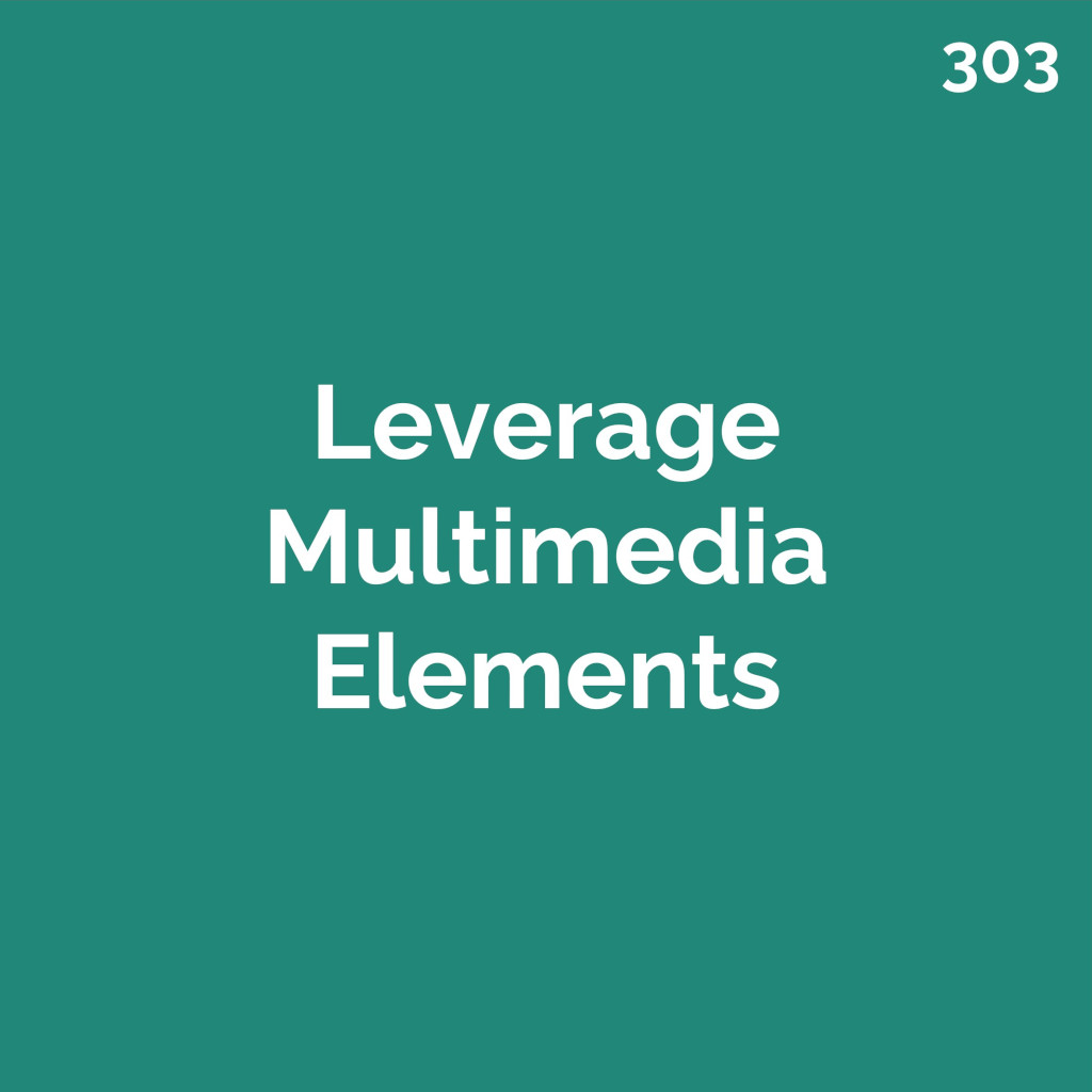 Leverage Multimedia Elements on Your Website